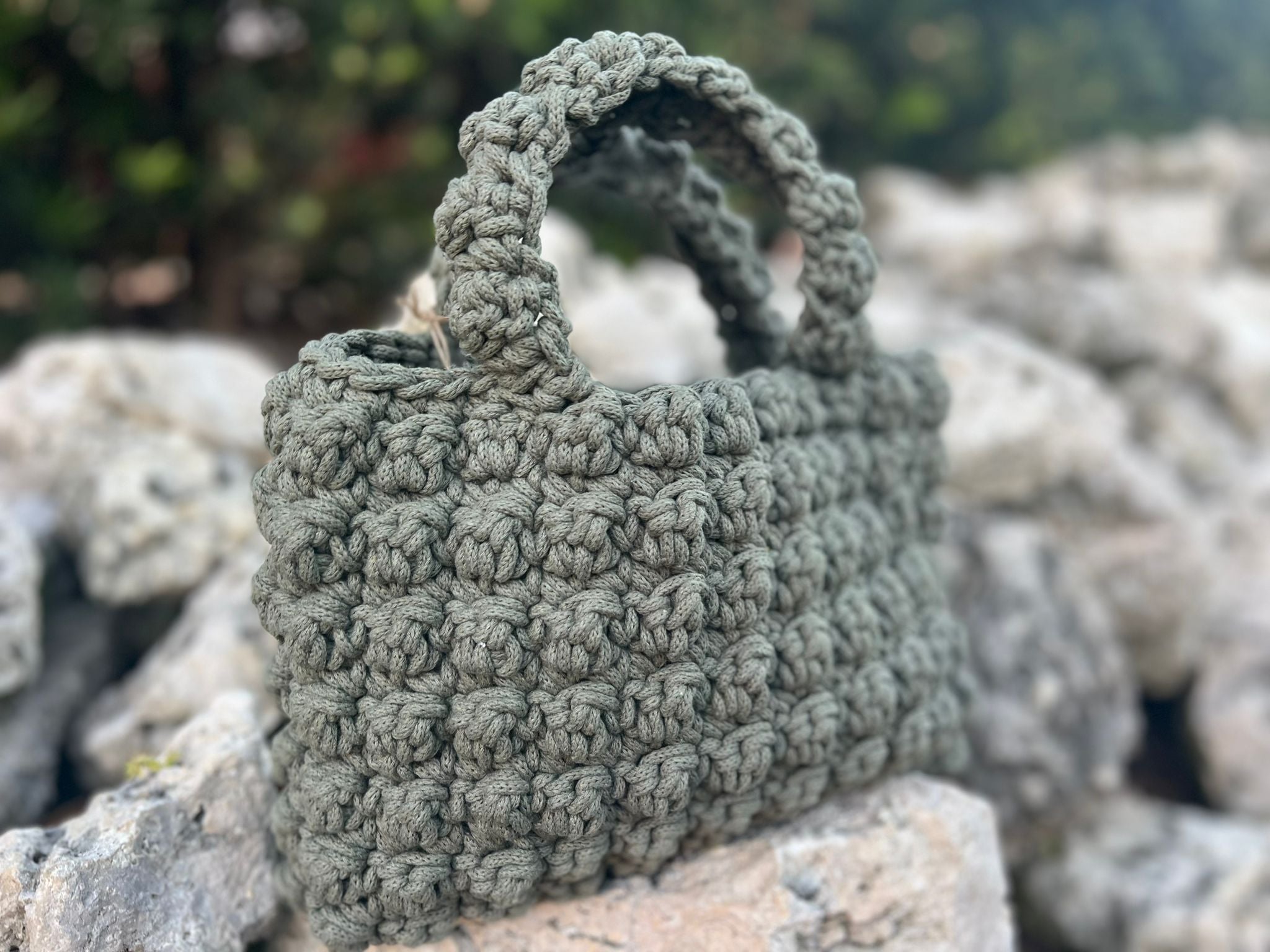 Handmade Crochet Bubble Bag