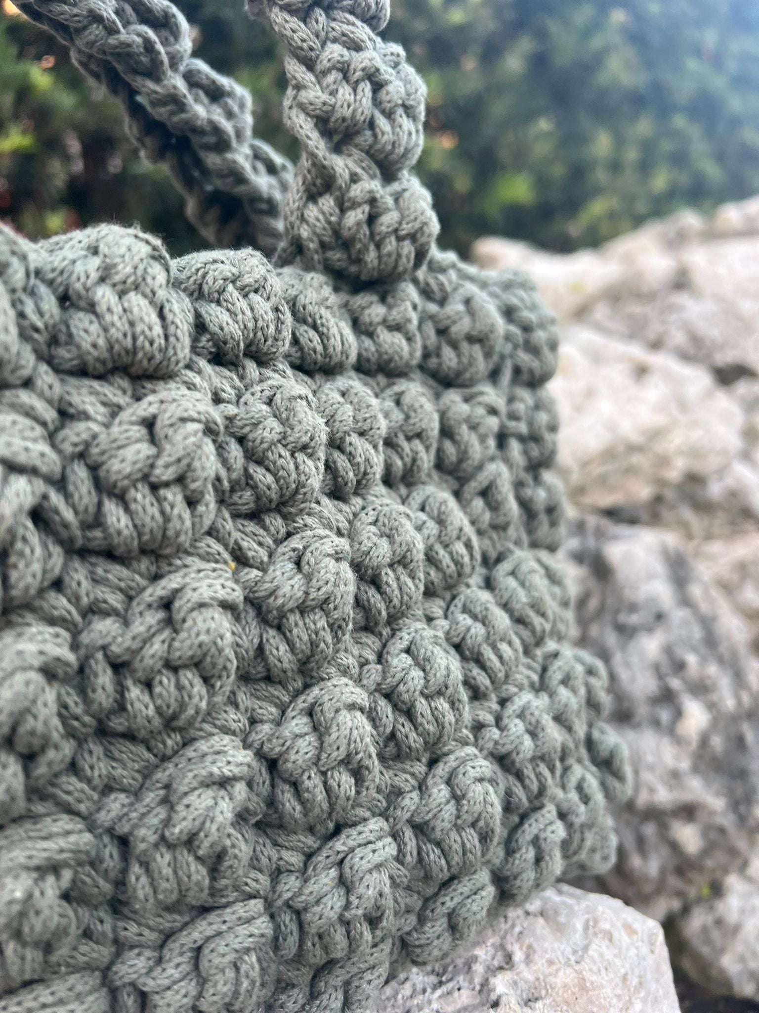 Handmade Crochet Bubble Bag